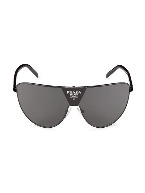 prada gray glasses|Prada 37mm rectangular sunglasses.